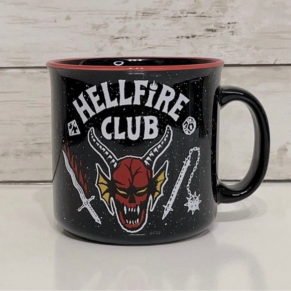 Netflix Other - NWT Stranger Things Hellfire Club 20 oz Mug PRICE FIRM